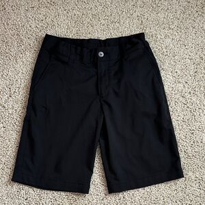 Boys black performance shorts